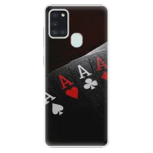 Plastové pouzdro iSaprio - Poker - Samsung Galaxy A21s