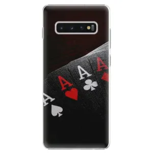 Plastové pouzdro iSaprio - Poker - Samsung Galaxy S10+