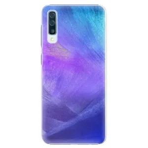 Plastové pouzdro iSaprio - Purple Feathers - Samsung Galaxy A50