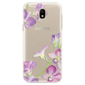 Plastové pouzdro iSaprio - Purple Orchid - Samsung Galaxy J5 2017