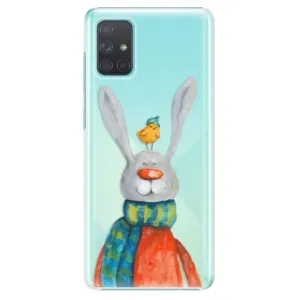 Plastové pouzdro iSaprio - Rabbit And Bird - Samsung Galaxy A71