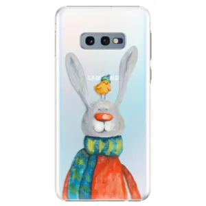 Plastové pouzdro iSaprio - Rabbit And Bird - Samsung Galaxy S10e