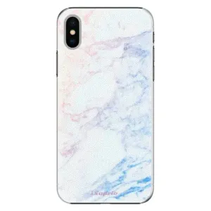 Plastové pouzdro iSaprio - Raibow Marble 10 - iPhone X