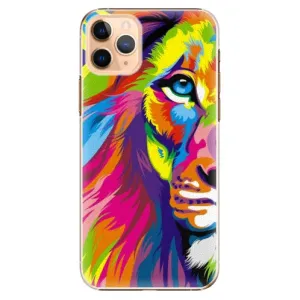 Plastové pouzdro iSaprio - Rainbow Lion - iPhone 11 Pro Max