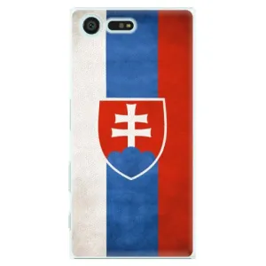 Plastové pouzdro iSaprio - Slovakia Flag - Sony Xperia X Compact