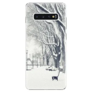 Plastové pouzdro iSaprio - Snow Park - Samsung Galaxy S10+