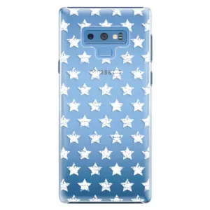 Plastové pouzdro iSaprio - Stars Pattern - white - Samsung Galaxy Note 9