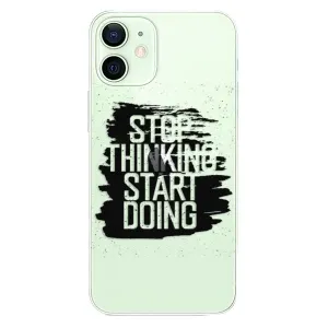 Plastové pouzdro iSaprio - Start Doing - black - iPhone 12 mini