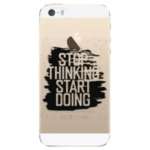 Plastové pouzdro iSaprio - Start Doing - black - iPhone 5/5S/SE