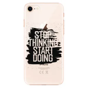 Plastové pouzdro iSaprio - Start Doing - black - iPhone 8