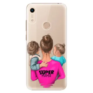 Plastové pouzdro iSaprio - Super Mama - Boy and Girl - Huawei Honor 8A