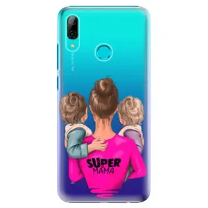 Plastové pouzdro iSaprio - Super Mama - Two Boys - Huawei P Smart 2019