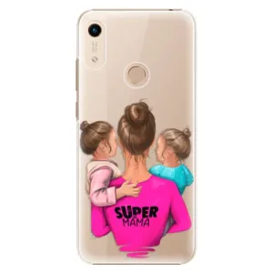 Plastové pouzdro iSaprio - Super Mama - Two Girls - Huawei Honor 8A