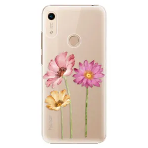 Plastové pouzdro iSaprio - Three Flowers - Huawei Honor 8A