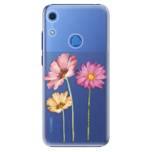 Plastové pouzdro iSaprio - Three Flowers - Huawei Y6s