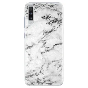 Plastové pouzdro iSaprio - White Marble 01 - Samsung Galaxy A70