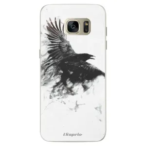 Silikonové pouzdro iSaprio - Dark Bird 01 - Samsung Galaxy S7 Edge