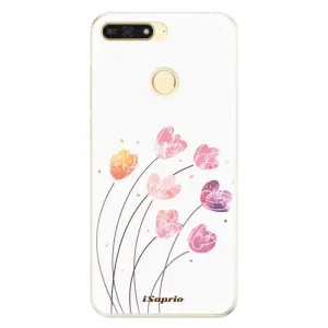 Silikonové pouzdro iSaprio - Flowers 14 - Huawei Honor 7A