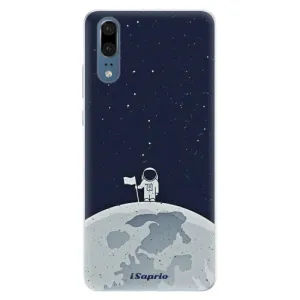 Silikonové pouzdro iSaprio - On The Moon 10 - Huawei P20