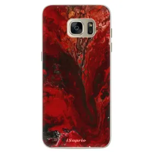 Silikonové pouzdro iSaprio - RedMarble 17 - Samsung Galaxy S7