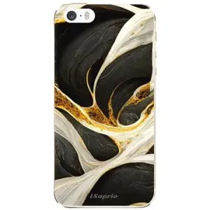 iSaprio Black and Gold pro iPhone 5/5S/SE
