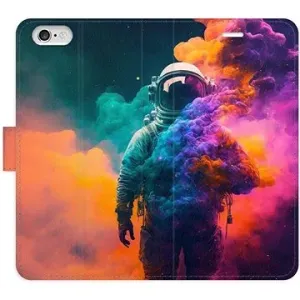iSaprio flip pouzdro Astronaut in Colours 02 pro iPhone 6/6S