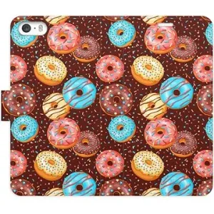 iSaprio flip pouzdro Donuts Pattern pro iPhone 5/5S/SE