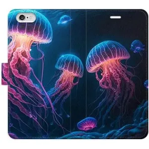 iSaprio flip pouzdro Jellyfish pro iPhone 6/6S