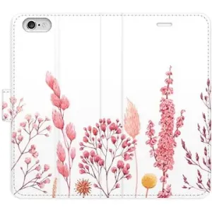 iSaprio flip pouzdro Pink Flowers 03 pro iPhone 6/6S