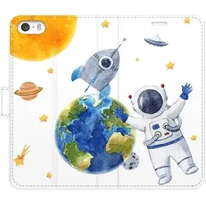 iSaprio flip pouzdro Space 06 pro iPhone 5/5S/SE