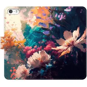 iSaprio flip pouzdro Spring Flowers pro iPhone 5/5S/SE