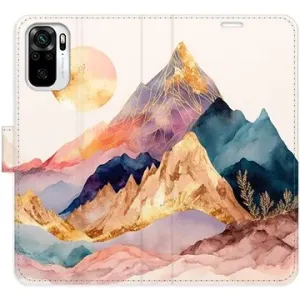 iSaprio flip pouzdro Beautiful Mountains pro Xiaomi Redmi Note 10 / Note 10S