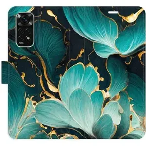 iSaprio flip pouzdro Blue Flowers 02 pro Xiaomi Redmi Note 11 / Note 11S