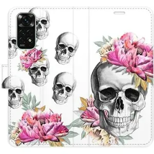iSaprio flip pouzdro Crazy Skull pro Xiaomi Redmi Note 11 / Note 11S