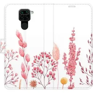 iSaprio flip pouzdro Pink Flowers 03 pro Xiaomi Redmi Note 9