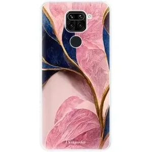 iSaprio Pink Blue Leaves pro Xiaomi Redmi Note 9