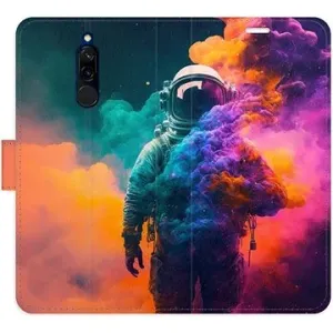 iSaprio flip pouzdro Astronaut in Colours 02 pro Xiaomi Redmi 8