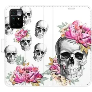 iSaprio flip pouzdro Crazy Skull pro Xiaomi Redmi 10