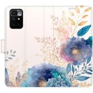 iSaprio flip pouzdro Ornamental Flowers 03 pro Xiaomi Redmi 10
