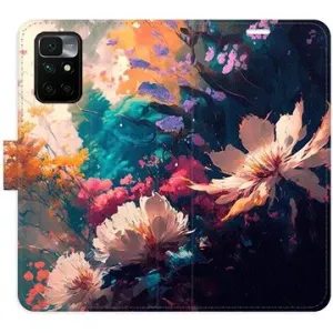 iSaprio flip pouzdro Spring Flowers pro Xiaomi Redmi 10