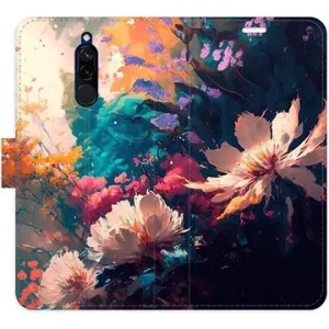 iSaprio flip pouzdro Spring Flowers pro Xiaomi Redmi 8