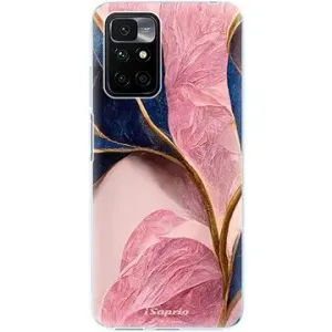 iSaprio Pink Blue Leaves pro Xiaomi Redmi 10