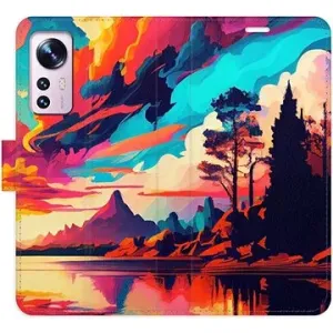 iSaprio flip pouzdro Colorful Mountains 02 pro Xiaomi 12 / 12X