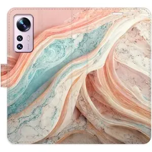 iSaprio flip pouzdro Colour Marble pro Xiaomi 12 / 12X