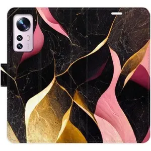 iSaprio flip pouzdro Gold Pink Marble 02 pro Xiaomi 12 / 12X