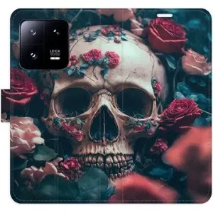 iSaprio flip pouzdro Skull in Roses 02 pro Xiaomi 13 Pro