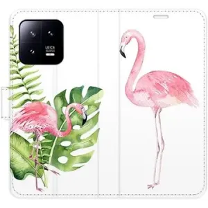 iSaprio flip pouzdro Flamingos pro Xiaomi 13