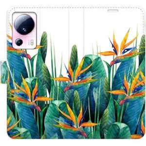 iSaprio flip pouzdro Exotic Flowers 02 pro Xiaomi 13 Lite