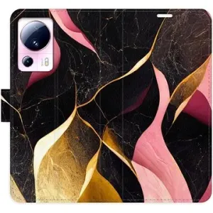 iSaprio flip pouzdro Gold Pink Marble 02 pro Xiaomi 13 Lite
