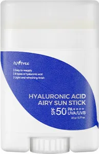Isntree Opalovací krém v tyčince SPF 50+ Hyaluronic Acid (Airy Sun Stick) 22 g